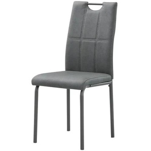 Stuhl - grau - Materialmix - 43 cm - 97 cm - cm 55,0 | Möbel Kraft