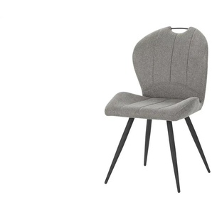 Stuhl - grau - Materialmix - 50 cm - 89,5 cm - cm 60,0 | Möbel Kraft