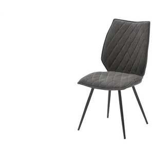 Stuhl - grau - Materialmix - 50 cm - 96 cm - cm 64,0 | Möbel Kraft