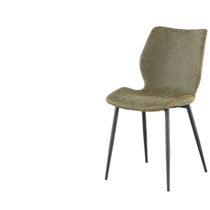 Stuhl - grün - Materialmix - 45,5 cm - 85,5 cm - cm 54,0 | Möbel Kraft