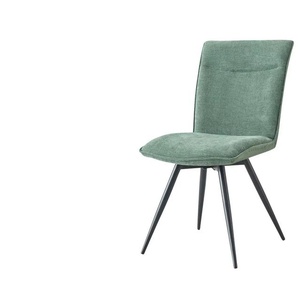 Stuhl - grün - Materialmix - 47 cm - 89 cm - cm 64,0 | Möbel Kraft