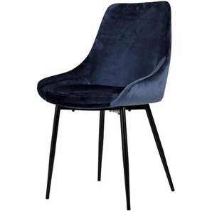 Stuhl  Lex ¦ blau ¦ Maße (cm): B: 47,5 H: 85 T: 56.0