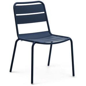 Stuhl Malaga blau, 81x46x55 cm