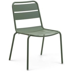 Stuhl Malaga Aluminium resedagrün, 81x46x55 cm