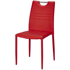 Stuhl   Michelle ¦ rot ¦ Maße (cm): B: 43 H: 91 T: 51