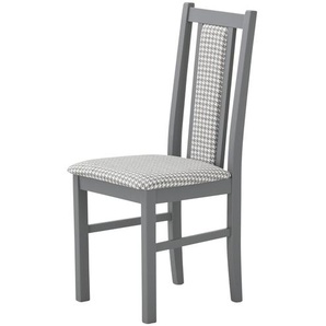 Stuhl  Morty ¦ grau ¦ Maße (cm): B: 43 H: 94 T: 40.0