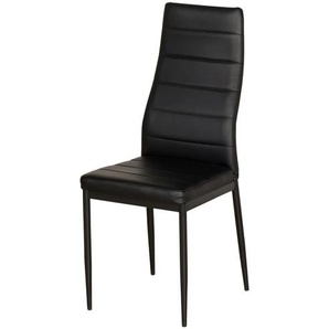 Stuhl  Nick ¦ schwarz ¦ Maße (cm): B: 40 H: 98 T: 50.5