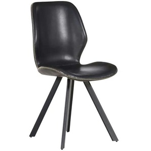 Stuhl - schwarz - Materialmix - 47 cm - 90 cm - cm 54,0 | Möbel Kraft