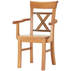 Stuhl  Stockholm ¦ holzfarben ¦ Maße (cm): B: 58 H: 96 T: 55