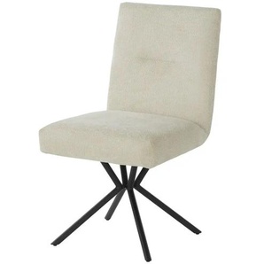 Stuhl  Talos ¦ creme ¦ Maße (cm): B: 51,5 H: 91 T: 66.0