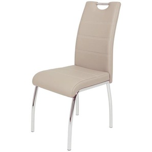 Stuhl  Tibo ¦ creme ¦ Maße (cm): B: 43 H: 98 T: 61.0