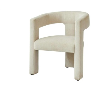 Stuhl - weiß - Materialmix - 66 cm - 75 cm | Möbel Kraft