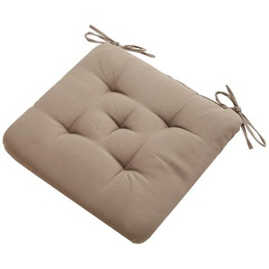 Stuhlkissen  Tia - braun - Füllung: 50% Polyester, 50% Polyurethan, 370gr. - 40 cm - 5 cm | Möbel Kraft