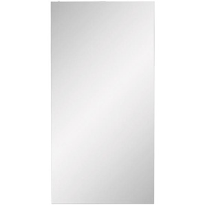 Stylife Badezimmerspiegel , Silber , Glas , rechteckig , 40x80x3 cm , senkrecht montierbar , Badezimmer, Badezimmerspiegel, Badspiegel