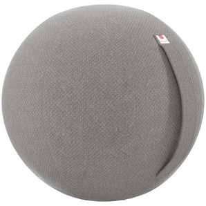 Stylife Sitzball, Hellgrau, Textil, Füllung: Luftkern, 60x60x60 cm, Oeko-Tex® Standard 100, Wohnzimmer, Hocker, Sitzsäcke