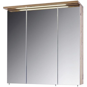 Stylife Spiegelschrank , Metall , 6 Fächer , 71x73x24 cm , Made in Germany , Badezimmer, Badezimmerspiegel, Spiegelschränke