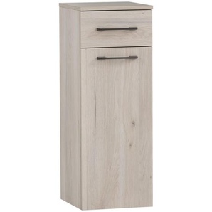 Stylife Unterschrank , Anthrazit, Sand , Holzwerkstoff , Holz , 1 Fächer , 1 Schubladen , 32.7x88.4x35.3 cm , Zusatzausstattung erhältlich, hängend, Typenauswahl , Badezimmer, Badezimmerspiegel, Badspiegel
