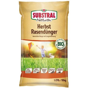 Substral - Naturen Bio Herbst Rasendünger 10 kg Dünger