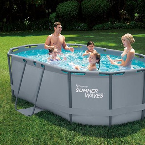 Summer Waves Active-Frame-Pool - anthrazit -