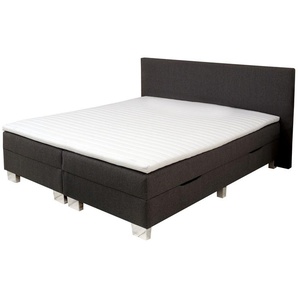 SUN GARDEN Boxspringbett »Bunbury«, mit Bettkasten, Kopfteil, Topper, Bonell-Federkern