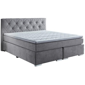 Sun Garden BX 2100 Baker Boxspringbett Holzwerkstoff/Stoff mit