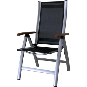 Sun garden Klappsessel Alu Sun Star Comfort, Klappbar, Farbe: Silber 10322451