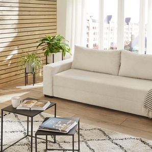 Sun Garden SO210/TRIER Schlafsofa mit Stauraumfunktion und Kissen