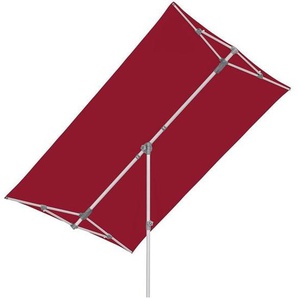 Suncomfort Flex-Roof Mittelstockschirm 210x150 cm Rot
