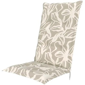 Sungarden Sesselauflage Naxos - beige - Materialmix - 50 cm - 6 cm | Möbel Kraft