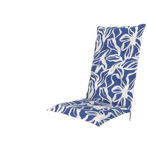 Sungarden Sesselauflage Naxos - blau - Materialmix - 50 cm - 6 cm | Möbel Kraft