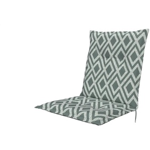 Sungarden Sesselauflage Naxos - grün - Materialmix - 50 cm - 6 cm | Möbel Kraft