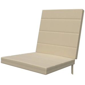 Sungarden Sesselauflage  York ¦ beige ¦ Maße (cm): B: 46 H: 4