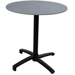 Sungörl Klapptisch Salvador 70cm Alugestell anthrazit - Platte Ceramic Beton optik