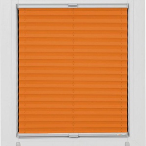 sunlines Plissee One Size Style Crepe, blickdicht, ohne Bohren, verspannt, Klemmfix, Zubehörfarbe grau, zum Klemmen