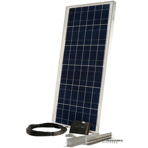 SUNSET Solarmodul Caravan-Set 60 Watt, 12 V Solarmodule schwarz (baumarkt) Solartechnik