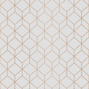 Superfresco Easy Vliestapete Myrtle Geo, geprägt, geometrisch, 1000 cm Länge