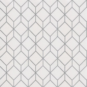 SUPERFRESCO EASY Vliestapete Myrtle Tapeten 1000 cm Länge Gr. B/L: 0,52 m x 10 m, silberfarben (silber) Vliestapeten Tapeten