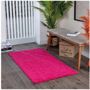 Livabliss Hochflor-Teppich BORACAY, rechteckig, Höhe: 37 mm, Flauschig, Langflor, Weich, Wohnzimmer Flurteppich, Grau