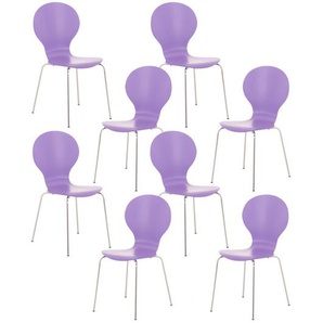 Svampan Dining Chair - Modern - Purple - Metal - 43 cm x 45 cm x 86 cm