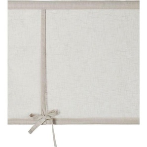 Svanefors Kurzgardine Otila, Beige, Textil, Uni, 140x90 cm, Oeko-Tex® Standard 100, Wohntextilien, Gardinen & Vorhänge, Fertiggardinen, Scheibengardinen