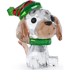 Swarovski Dekofigur Kristallfigur Hund Holiday Cheers Beagle, 5625856 (1 St), Swarovski® Kristall