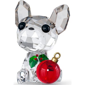 Swarovski Dekofigur Holiday Cheers Französische Bulldogge, 5625662 (1 St), Swarovski® Kristall
