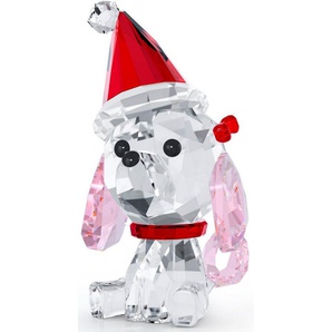 Swarovski Dekofigur Kristallfigur Hund Holiday Cheers Pudel, 5625854 (1 St), Swarovski® Kristall