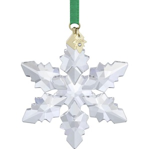 Swarovski Weihnachtsfigur Deko Sammelfigur Annual Edition Ornament 2024 Schneeflocke, 5661079 (1 St), Swarovski® Kristall
