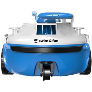 Swim  Fun MiniSplash Pool Robot Bluewhite color DEMO
