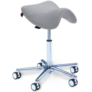 Swippo Lady - Sattelstuhl - Sattelhocker (Kunstleder/Leder) SwippoLady Leder