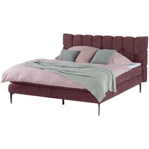 switch Boxspringbett  Bari ¦ rot ¦ Maße (cm): B: 175 H: 110