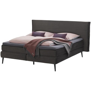 switch Boxspringbett  Harper ¦ grau ¦ Maße (cm): B: 182 H: 116