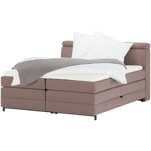 switch Boxspringbett  Kay ¦ rosa/pink ¦ Maße (cm): B: 163 H: 108