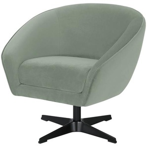 switch Drehsessel  Roma Mikrofaser ¦ grün ¦ Maße (cm): B: 80 H: 75 T: 80.0